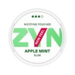 displaying zyn apple mint 9mg (zyn snus)