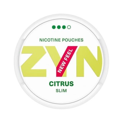 packaging of zyn citrus flavor